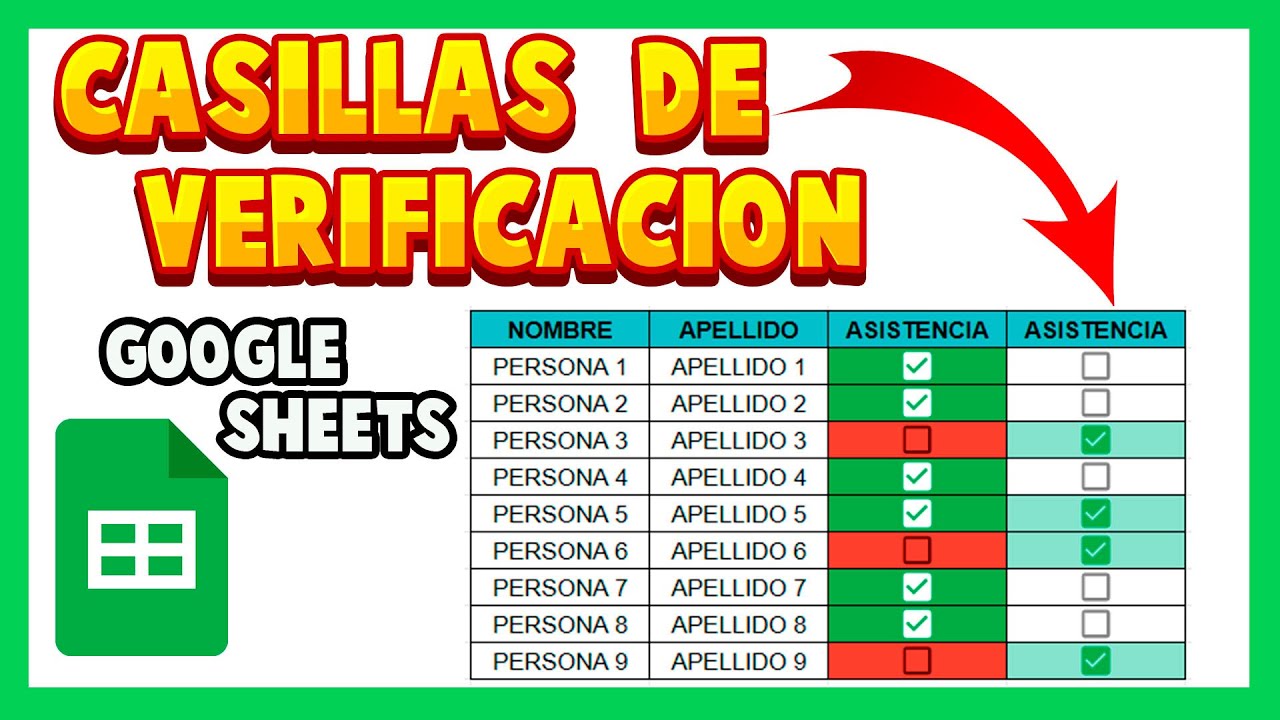 Cómo hacer una lista de verificación en Google Sheets